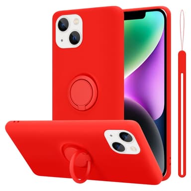 iPhone 14 Suojakuori Case Kotelo (Punainen)