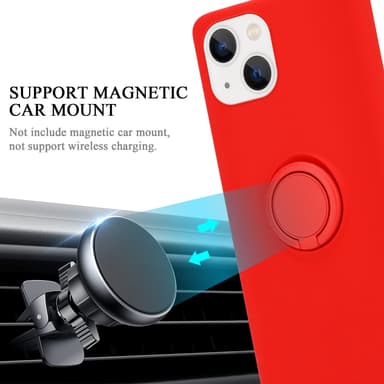 iPhone 14 Suojakuori Case Kotelo (Punainen)