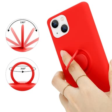 iPhone 14 Suojakuori Case Kotelo (Punainen)