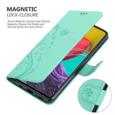 Samsung Galaxy M53 5G Suojakuori Lompakkokotelo