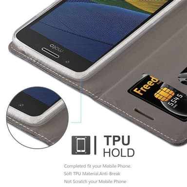 Motorola MOTO G5 PLUS Suojakuori Lompakkokotelo