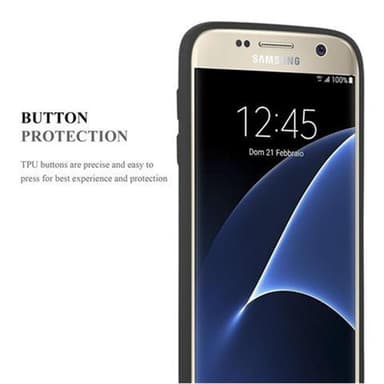 Suojakuori Samsung Galaxy S7 Kotelo (Musta)