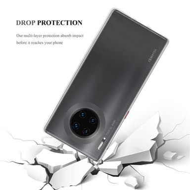 Huawei MATE 30 PRO Suojakuori Kotelo (Läpinäkyvä)