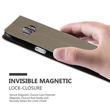 Lompakkokotelo Samsung Galaxy A8 2015 Case (Ruskea)