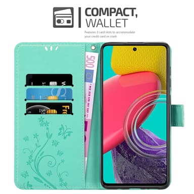 Samsung Galaxy M53 5G Suojakuori Lompakkokotelo