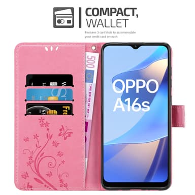 Oppo A16s / A54s Suojakuori Lompakkokotelo