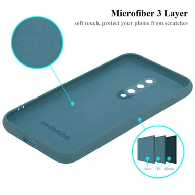 OnePlus 8 Suojakuori Kotelo Case (Green)