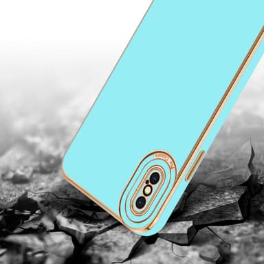 Suojakuori iPhone X / XS Kotelo (Turkoosi)