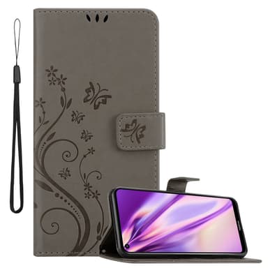Nokia 5.4 Suojakuori Lompakkokotelo (harmaa)