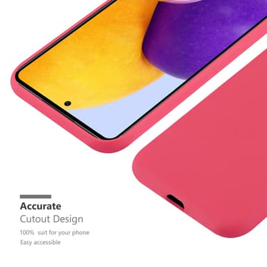Suojakuori Samsung Galaxy A73 5G Kotelo (Punainen)