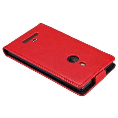 Nokia Lumia 925 Suojakuori Lompakkokotelo (Punainen)
