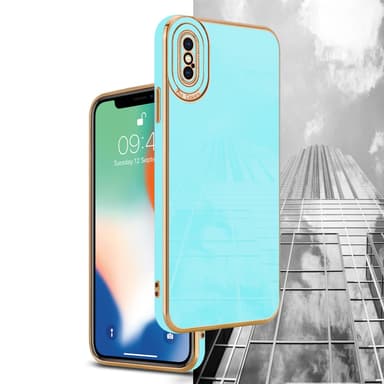 Suojakuori iPhone X / XS Kotelo (Turkoosi)
