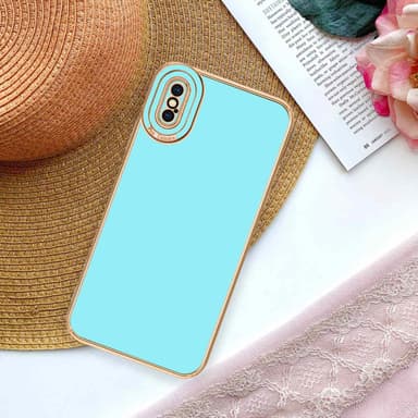 Suojakuori iPhone X / XS Kotelo (Turkoosi)