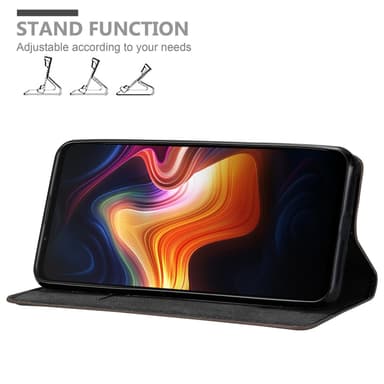 ZTE Nubia PLAY 5G Suojakuori Lompakkokotelo (Ruskea)