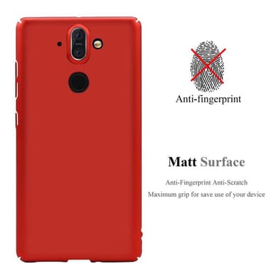 Nokia 8 Sirocco Suojakuori Kotelo Cover (Punainen)