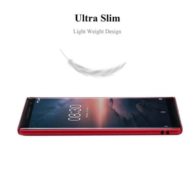 Nokia 8 Sirocco Suojakuori Kotelo Cover (Punainen)