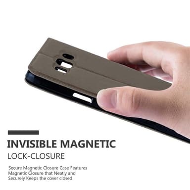 Lompakkokotelo Samsung Galaxy A7 2015 Case (Ruskea)