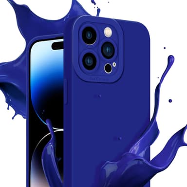 iPhone 14 PRO MAX Suojakuori Kotelo (Sininen)