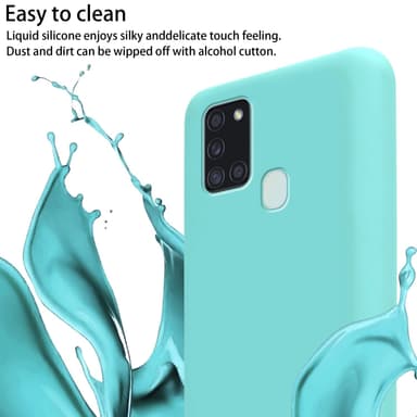 Suojakuori Samsung Galaxy A21s Kotelo (Turkoosi)