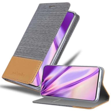 Vivo X21s Suojakuori Lompakkokotelo (harmaa)