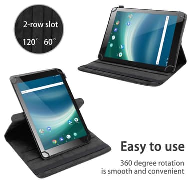 Odys Note Tab PRO Suojakuori Kotelo (Musta)