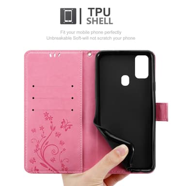 Samsung Galaxy M21 / M30s Suojakuori Lompakkokotelo