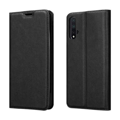 Huawei NOVA 5 / 5 PRO Suojakuori Lompakkokotelo (Musta)