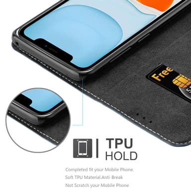 iPhone 11 Suojakuori Case (Sininen)