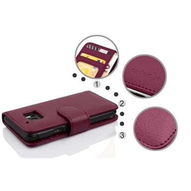 HTC ONE M10 Suojakuori Kotelo (Violetti)