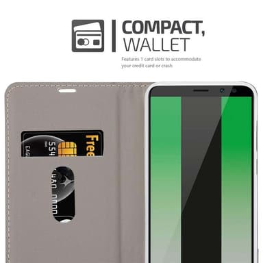 Huawei MATE 10 LITE Suojakuori Lompakkokotelo (harmaa)