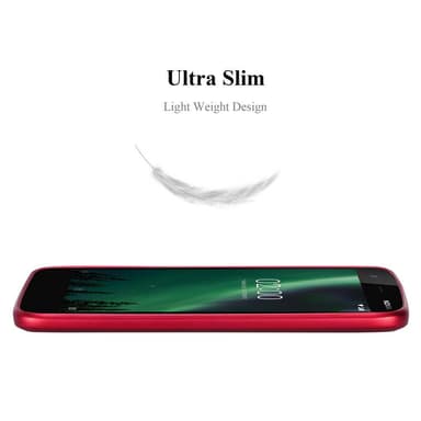 Nokia 2 2017 Suojakuori Kotelo Cover (Punainen)