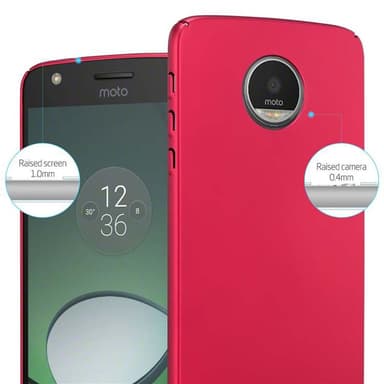 Motorola MOTO Z Suojakuori Kotelo Cover (Punainen)