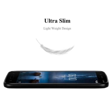Nokia 8 2017 Suojakuori Kotelo (Musta)