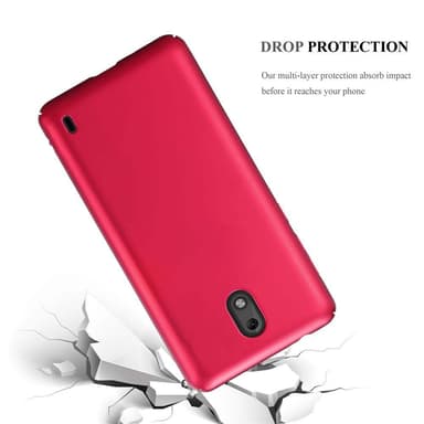 Nokia 2 2017 Suojakuori Kotelo Cover (Punainen)