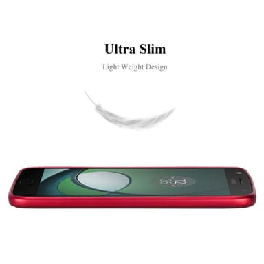 Motorola MOTO Z Suojakuori Kotelo Cover (Punainen)