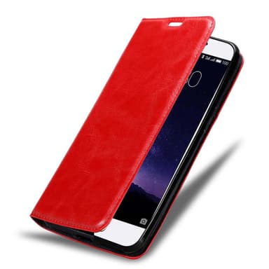 MEIZU MX6 Suojakuori Lompakkokotelo (Punainen)