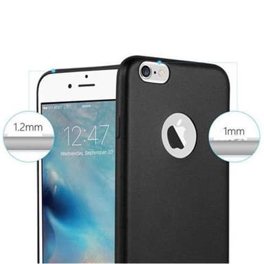 iPhone 6 PLUS / 6S PLUS Suojakuori Kotelo (Musta)