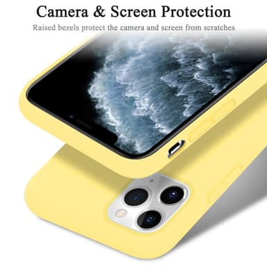 iPhone 11 PRO Suojakuori Kotelo Case (Keltainen)