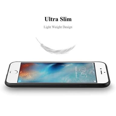 iPhone 6 PLUS / 6S PLUS Suojakuori Kotelo (Musta)