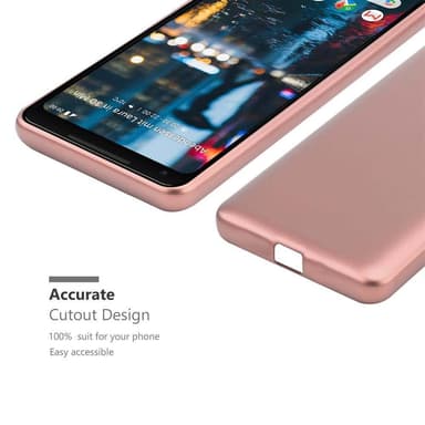 Google PIXEL 2 XL Suojakuori Kotelo (Vaaleanpunainen)