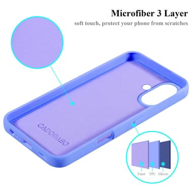 iPhone 16 PLUS Suojakuori Kotelo Case (Violetti)