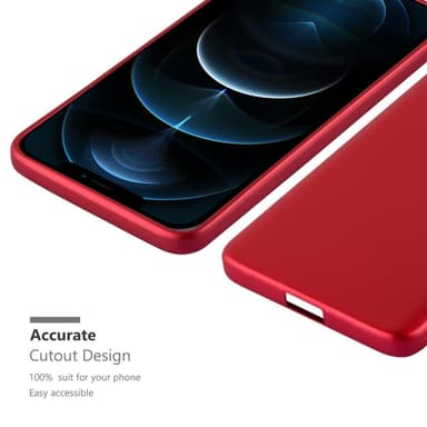 iPhone 12 PRO MAX Suojakuori Kotelo (Punainen)