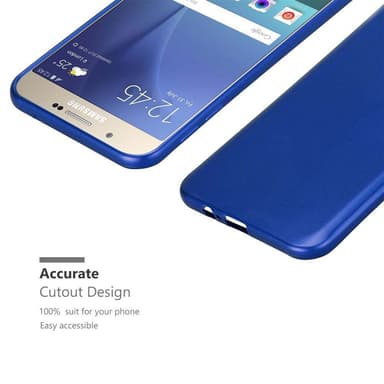 Samsung Galaxy A8 2015 Suojakuori Kotelo (Sininen)