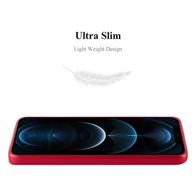 iPhone 12 PRO MAX Suojakuori Kotelo (Punainen)