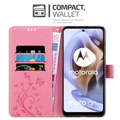 Motorola MOTO G31 / G41 Suojakuori Lompakkokotelo