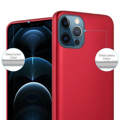 iPhone 12 PRO MAX Suojakuori Kotelo (Punainen)