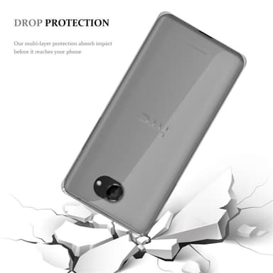 HTC Desire 316 / 516 Suojakuori Kotelo (Läpinäkyvä)