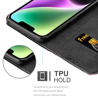 iPhone 14 PLUS Suojakuori Case (Vaaleanpunainen)