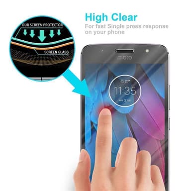 Motorola MOTO G5S PLUS Näytönsuoja Karkaistu lasi