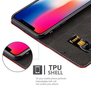 iPhone X / XS Suojakuori Case (Punainen)